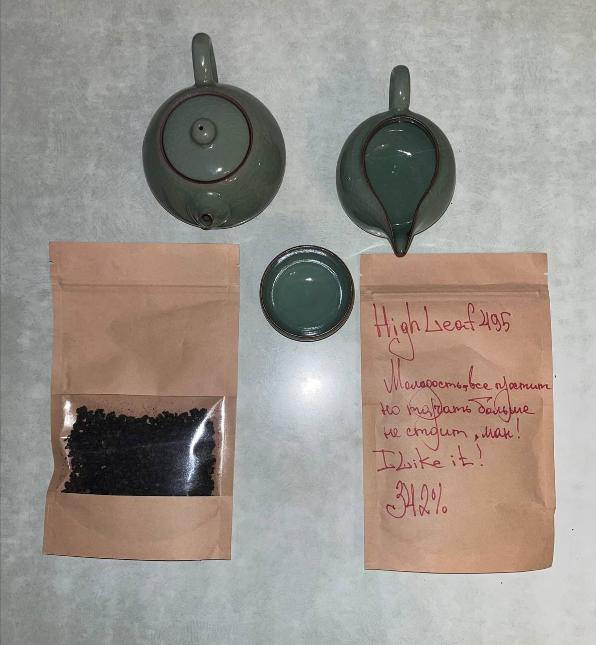 Чайный набор с чаем High Leaf